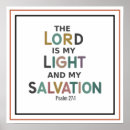 Search for the lord is my light posters Scripture