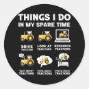 Search for funny tractor stickers Spare