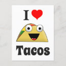 Search for i love tacos postcards Food