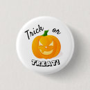 Search for pumpkin trick buttons Orange