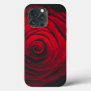 Search for rose petal iphone cases Red