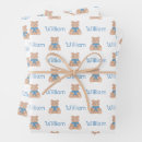 Search for baby bear wrapping paper Baby boy