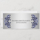 Search for classy bachelorette party invitations White