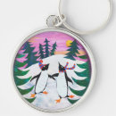 Search for penguins rounded keychains Snow