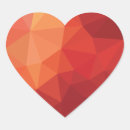 Search for polygons stickers Red
