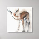 Search for antelopes canvas prints Gazelle