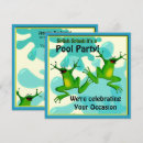 Search for funny pool party invitations Kids