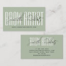 Search for eyebrow business cards Microblading