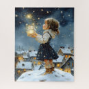 Search for watercolor puzzles Winter