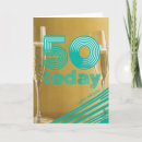 Search for 50th for man birthday cards Party