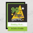 Search for 90 year old birthday invitations Over the hill