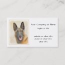 Recherche de belge cartes visite Malinois