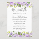 Search for purple vow renewal invitations Flowers