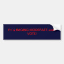 Search for moderate bumper stickers Election