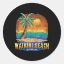 Recherche de waikiki autocollants Plage