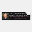 Search for bill clinton bumper stickers Hillary
