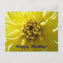 Search for autumn flowers birthday cards Yellow