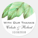 Search for tropical green stickers Bridal
