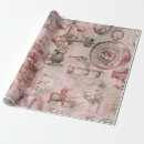 Search for clock wrapping paper Steampunk