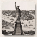 Recherche de statue liberté dessous de verres New york city