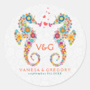 Search for colourful horse stickers Illustration