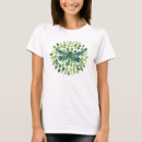 Search for leaf pattern tshirts Blue