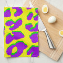 Search for leopard print tea towels Green