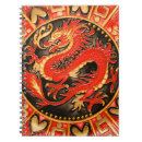 Recherche de dragons chinois carnets Rouge