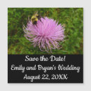 Search for bee on purple invitations Floral