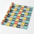 Search for vintage car wrapping paper Colorful