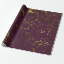 Search for deep purple wrapping paper Gold