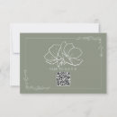 Search for arts rsvp cards Floral