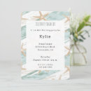 Search for aqua starfish invitations Tropical