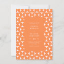 Search for mid century wedding invitations Geometric