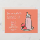 Search for milkshake invitations Strawberry