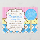 Recherche de sweet shoppe invitations Lollipop