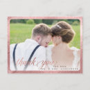 Search for fun wedding postcards Thank