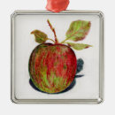 Search for green apple ornaments Red