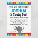 Search for circus 2nd birthday invitations Big top
