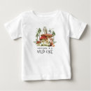 Search for wild one first birthday baby shirts Watercolor