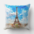 Search for eiffel tower pillows Modern