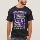Search for epilepsy awareness tshirts National