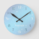 Recherche de ciel bleu horloges Monogramme