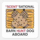 Recherche de chiens de chasse autocollants Dog