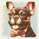 Search for bulldog portrait stickers Puppy