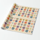 Search for coffee cup wrapping paper Pattern