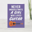 Search for guitar player cards Cute