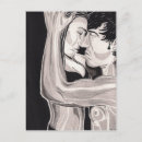 Recherche de tentation cartes postales Noir