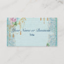 Recherche de dentelle antique cartes visite Rose