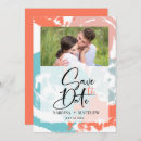 Search for brush strokes invitations Aqua